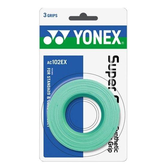 Обмотка для ручки ракетки Yonex Super Grap AC102C-3 Green (3 шт. в уп)