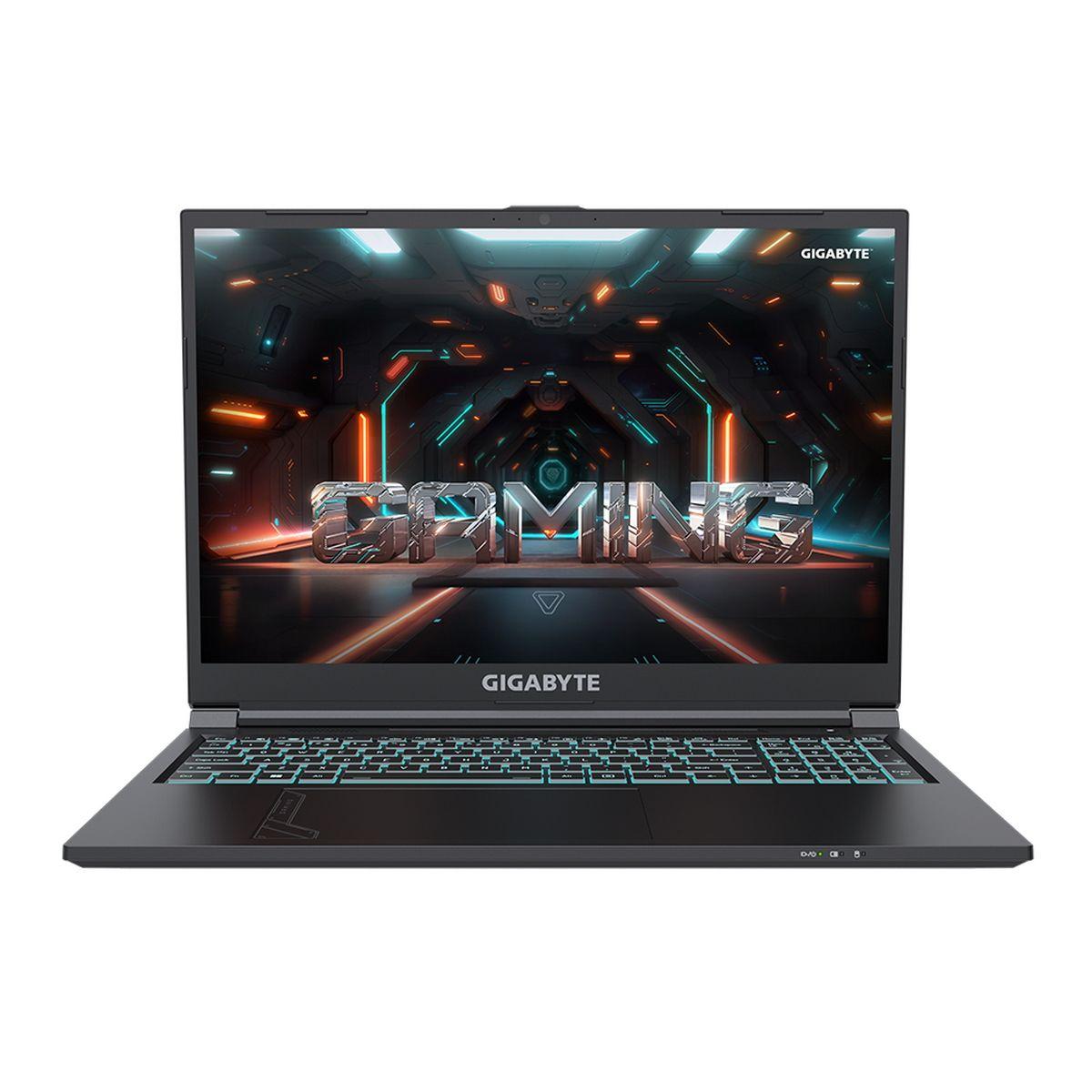 Gigabyte MF-G2KZ853SH Игровой ноутбук 16", Intel Core i7-12650H, RAM 16 ГБ, SSD 512 ГБ, NVIDIA GeForce RTX 4050 для ноутбуков (6 Гб), Windows Home, (MF-G2KZ853SH), черный, Русская раскладка