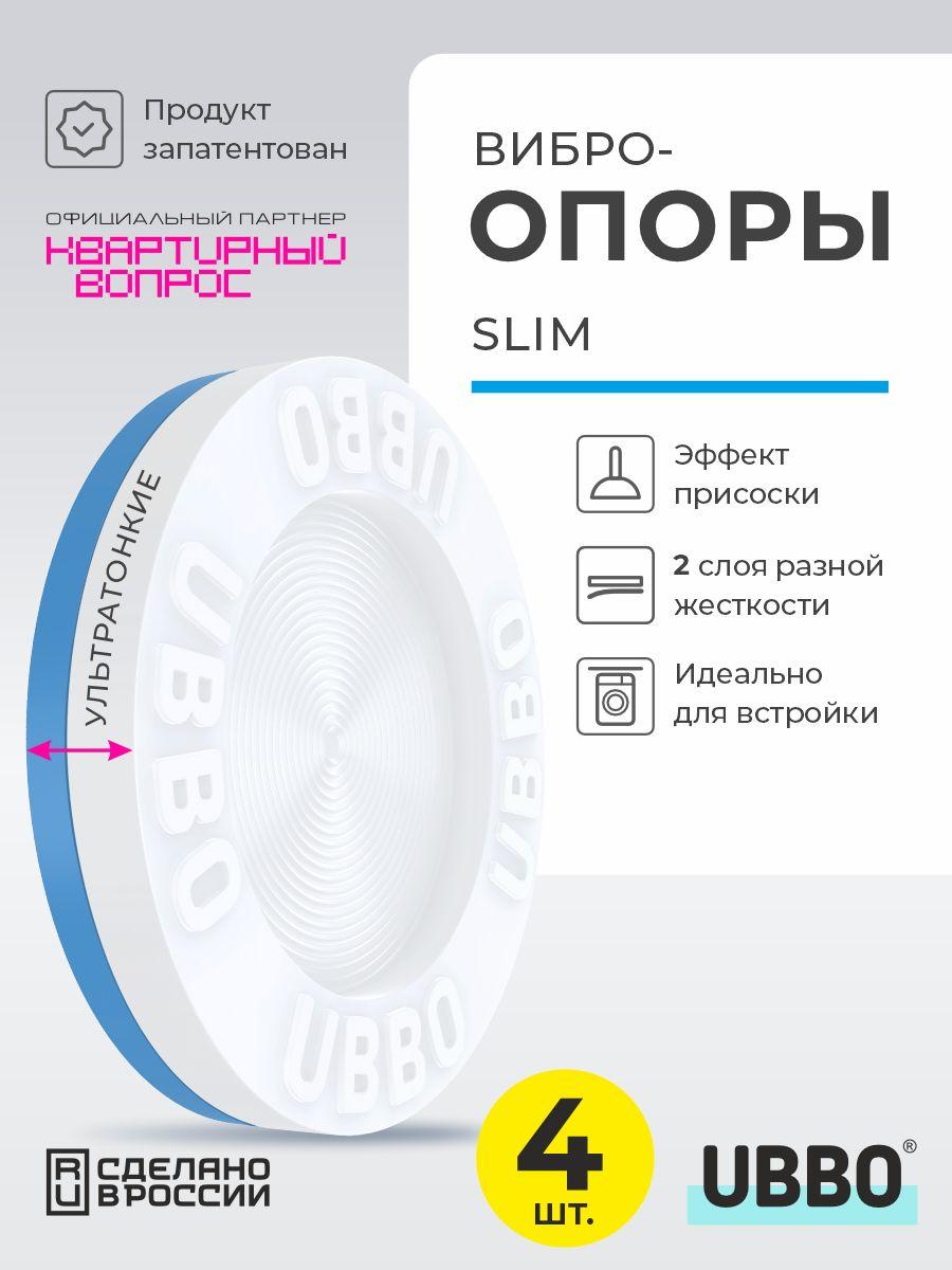 Тонкие антивибрационные подставки для стиральной машины и холодильника