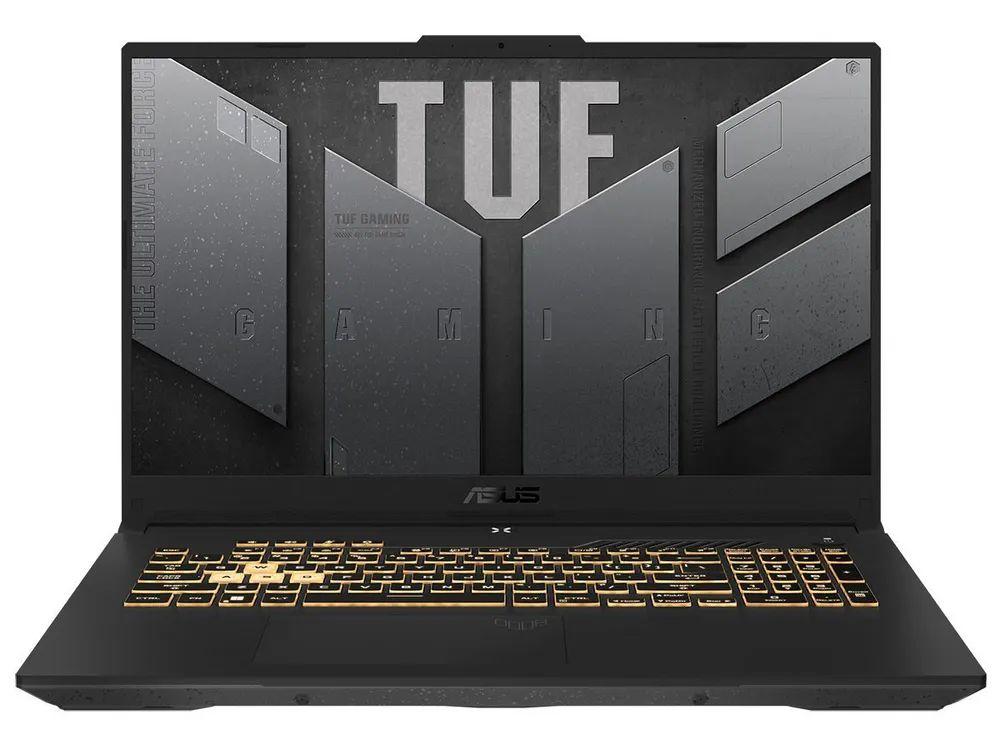 ASUS TUF Gaming F17 FX707ZC4-HX095 Игровой ноутбук 17.3", Intel Core i5-12500H, RAM 16 ГБ, SSD, NVIDIA GeForce RTX 3050 для ноутбуков (4 Гб), Без системы, (90NR0GX1-M006F0), серый, Английская раскладка