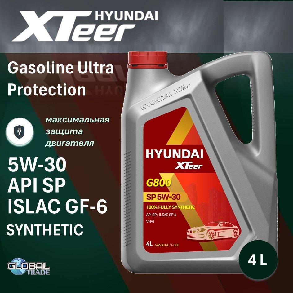 Hyundai XTeer GASOLINE ULTRA PROTECTION 5W-30 Масло моторное, Синтетическое, 4 л