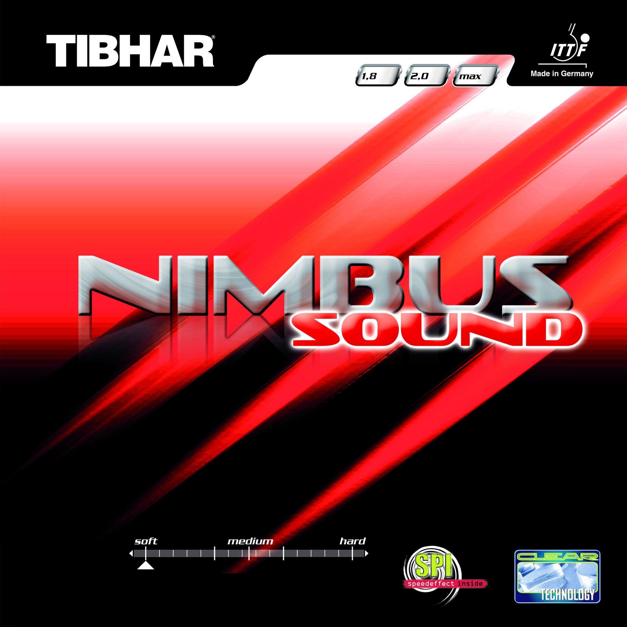 Накладка для ракетки Tibhar Nimbus Sound 1.8 black