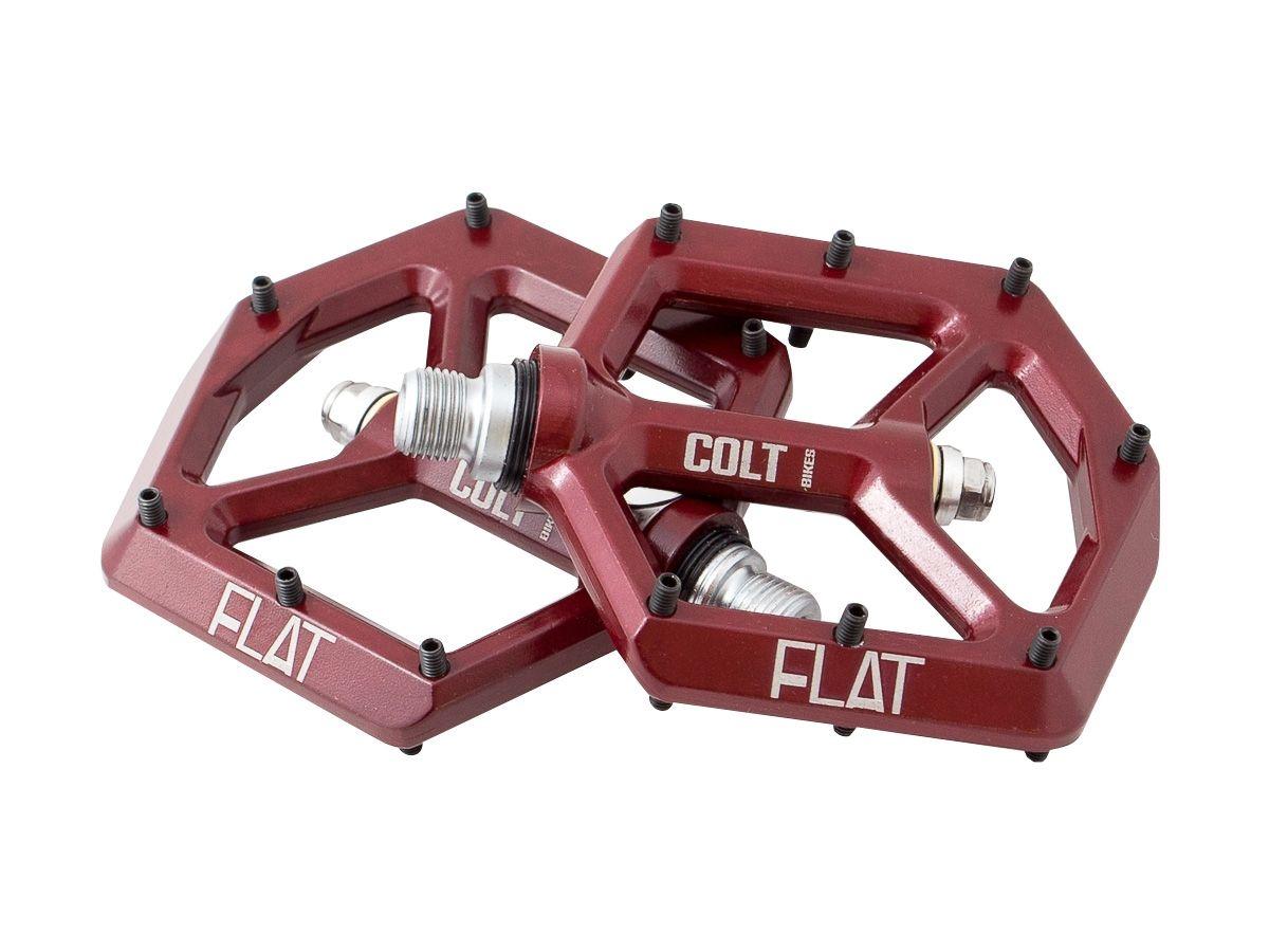 Педали Colt Bikes Flat, красный