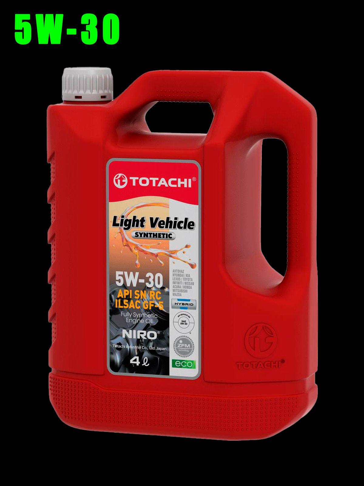 TOTACHI niro lv synthetic 5W-30 Масло моторное, Синтетическое, 4 л