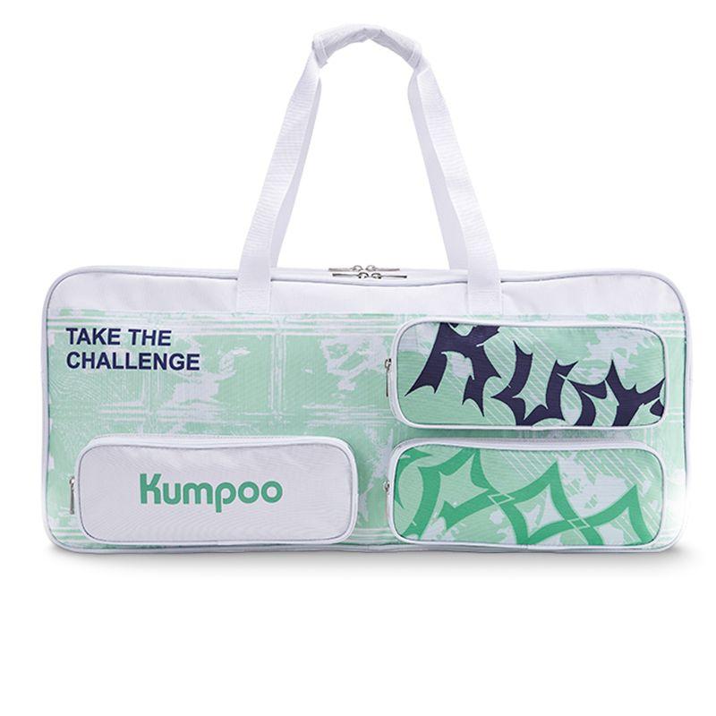 Сумка для бадминтона спортивная Kumpoo KB-463 (White/Light Green)