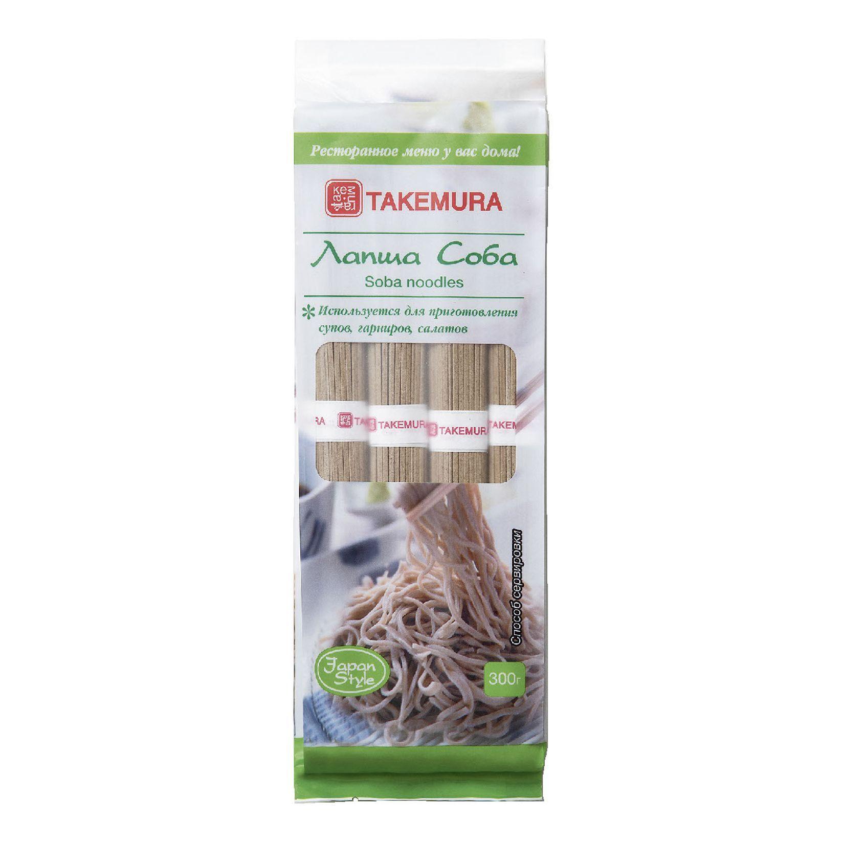 Макаронные изделия Takemura Soba Лапша гречневая 300 г