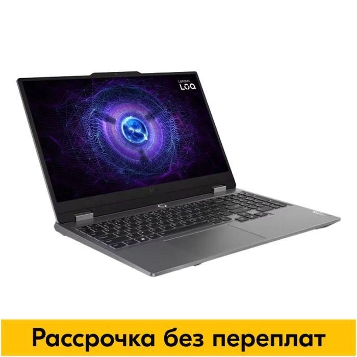 Lenovo LOQ 15IRX9 Игровой ноутбук 15.6", Intel Core i7-13650HX, RAM 16 ГБ, SSD 1024 ГБ, NVIDIA GeForce RTX 4060 (8 Гб), Без системы, (83DV007PRK), серебристый, Русская раскладка