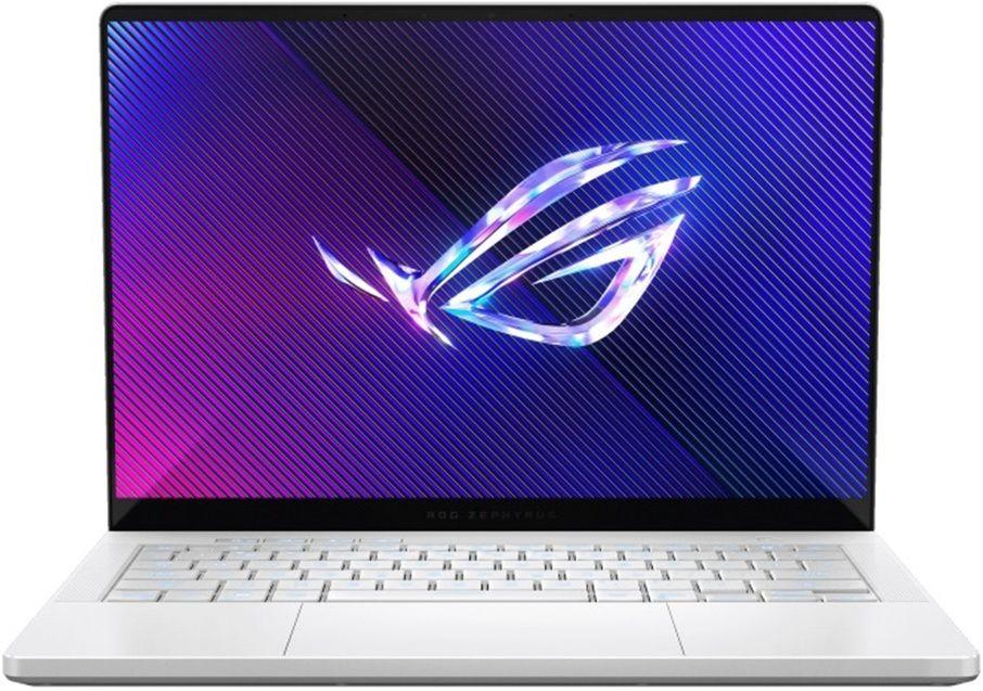 ASUS ROG Zephyrus GA403UI-QS094W Игровой ноутбук 14", AMD Ryzen 9 8945HS, RAM 32 ГБ, SSD 1024 ГБ, NVIDIA GeForce RTX 4070 для ноутбуков (8 Гб), Windows Home, (90NR0HX2-M004J0), белый, Русская раскладка