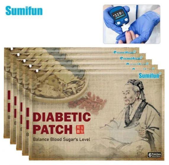 Пластырь от диабета Sumifan Diabetic Patch 6шт