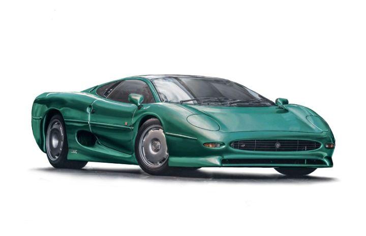 3631 Italeri Автомобиль Jaguar XJ220 1/24