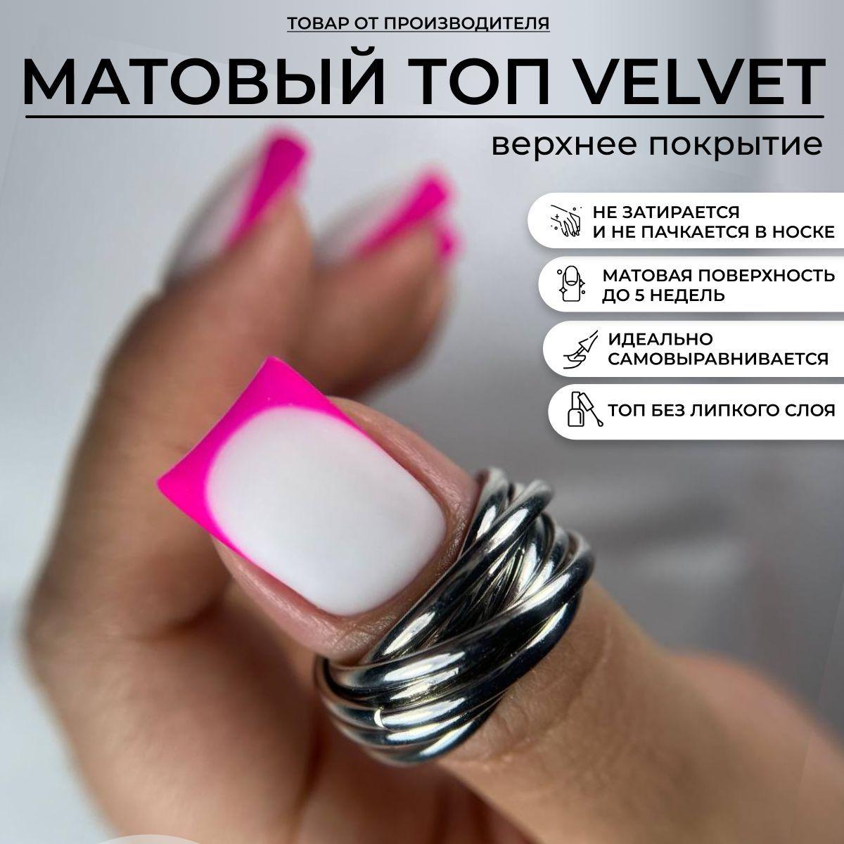 KIRKA NAIL | KIRKA NAIL/ Матовый топ / Верхнее покрытие без липкого слоя, 8 ml