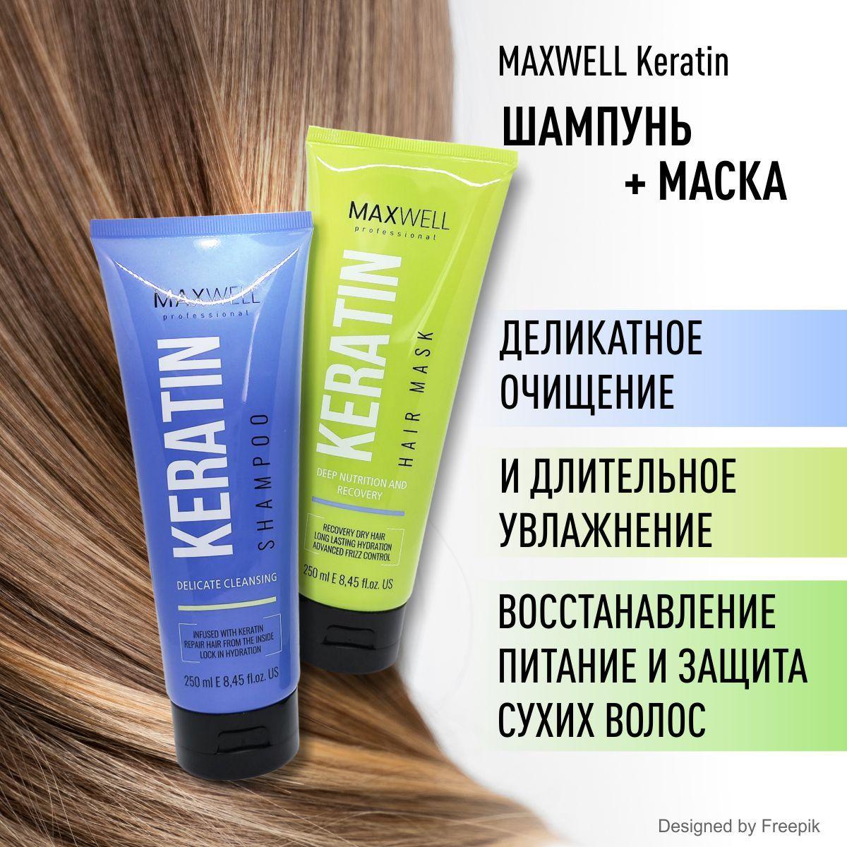 Maxwell Professional Косметический набор для волос, 500 мл