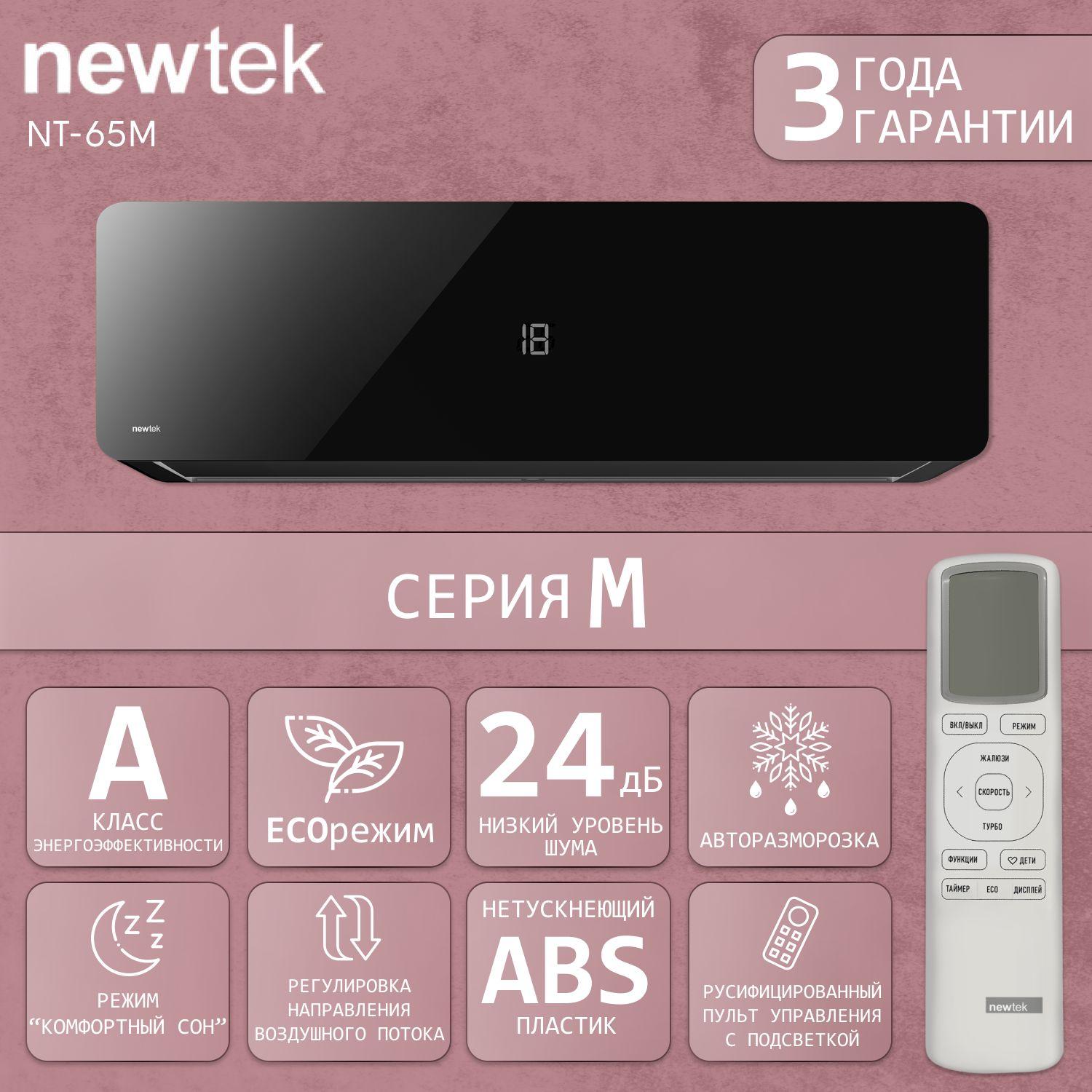 Сплит-система NewTek NT-65M07, для помещения до 21 кв.м.