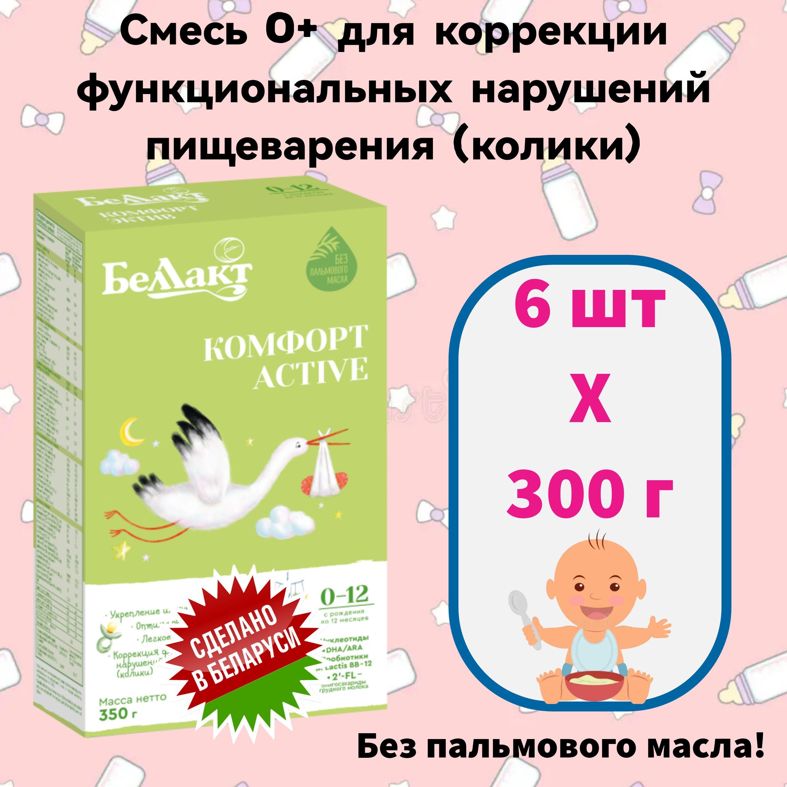 Беллакт Молочная смесь 1 (с рождения) 350г. 6шт.