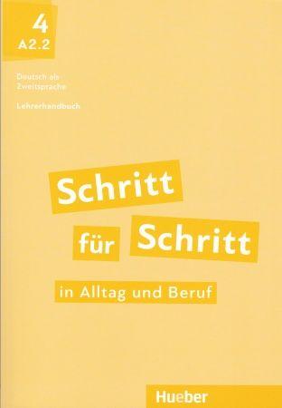 Schritt fur Schritt in Alltag und Beruf 4 Lehrerhandbuch