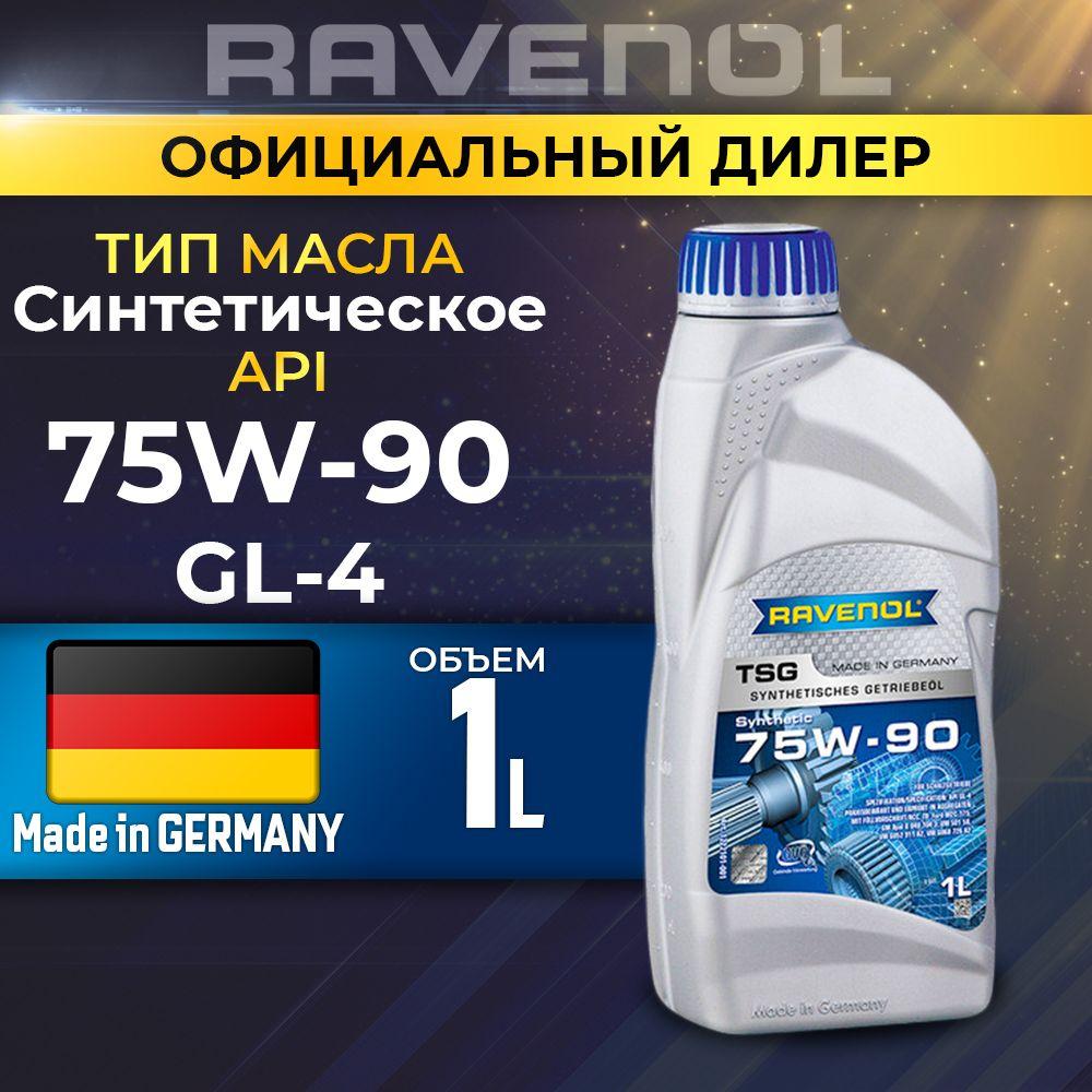 Масло трансмиссионное RAVENOL 75W-90 Синтетическое Getriebeoel TSG 1л