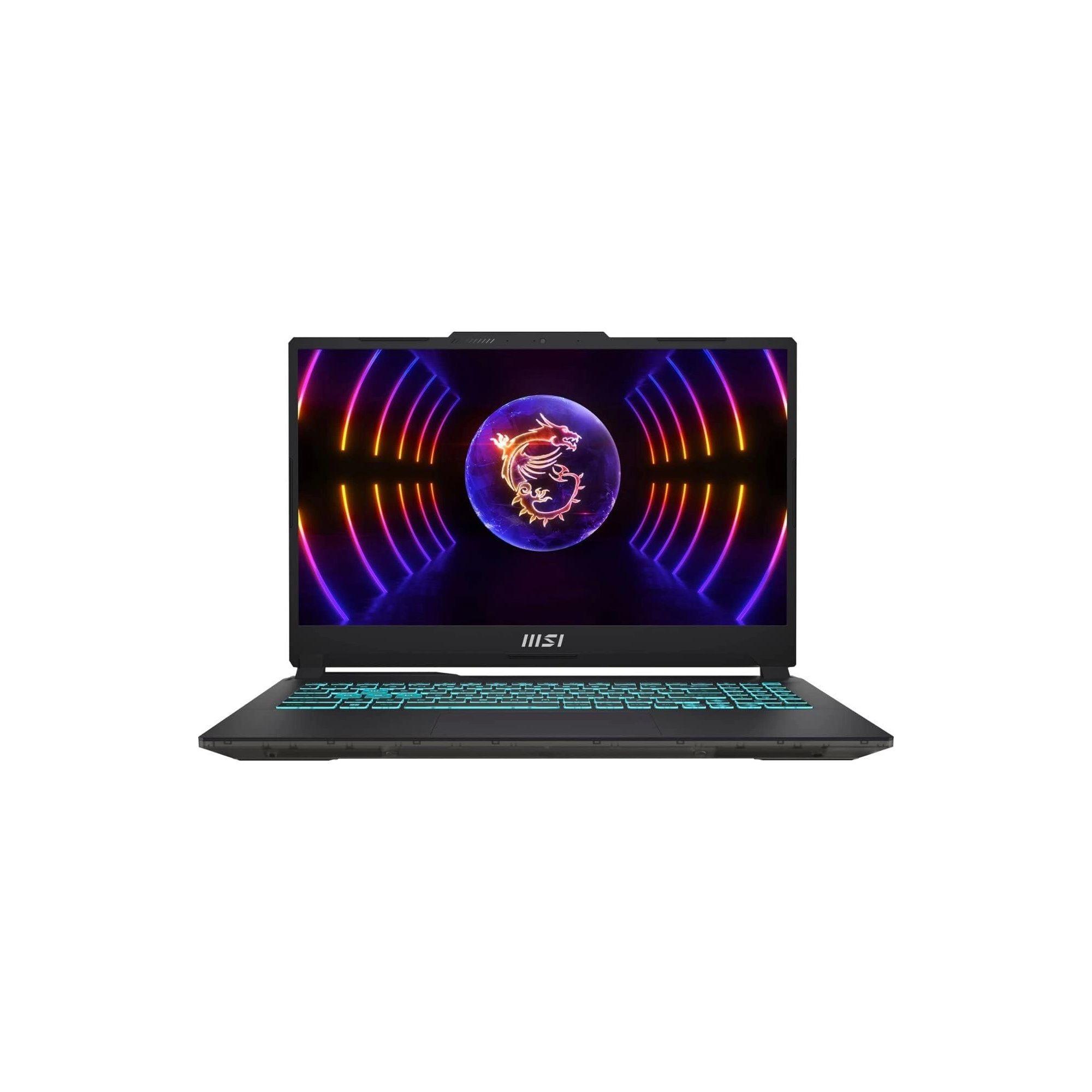 MSI Cyborg 15 A13VF-1223XRU Игровой ноутбук 15.6", Intel Core i5-13420H, RAM 16 ГБ, SSD 512 ГБ, NVIDIA GeForce RTX 4060 для ноутбуков (8 Гб), Без системы, (9S7-15K111-1223), черный, Русская раскладка