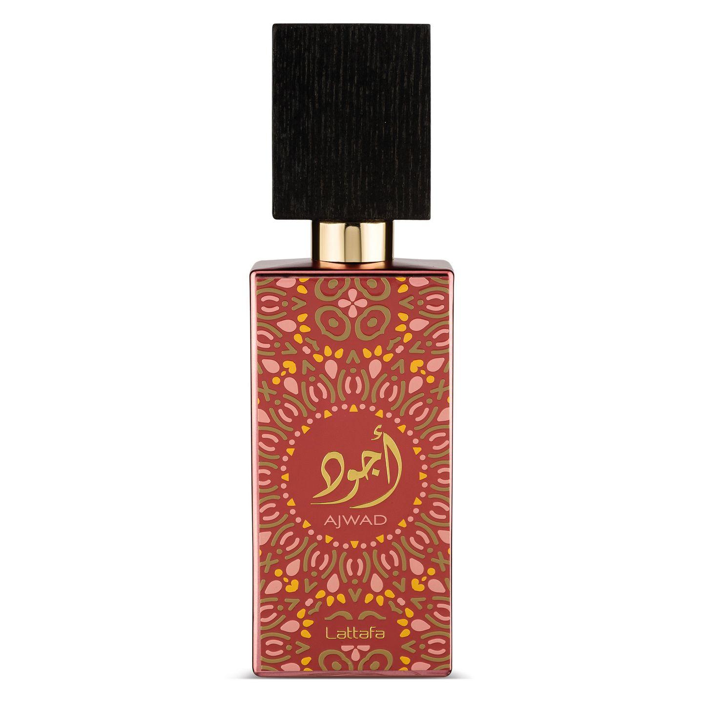 Lattafa Perfumes Ajwad Pink To Pink Парфюмерная вода с нотами кожи и фруктов, 60 мл