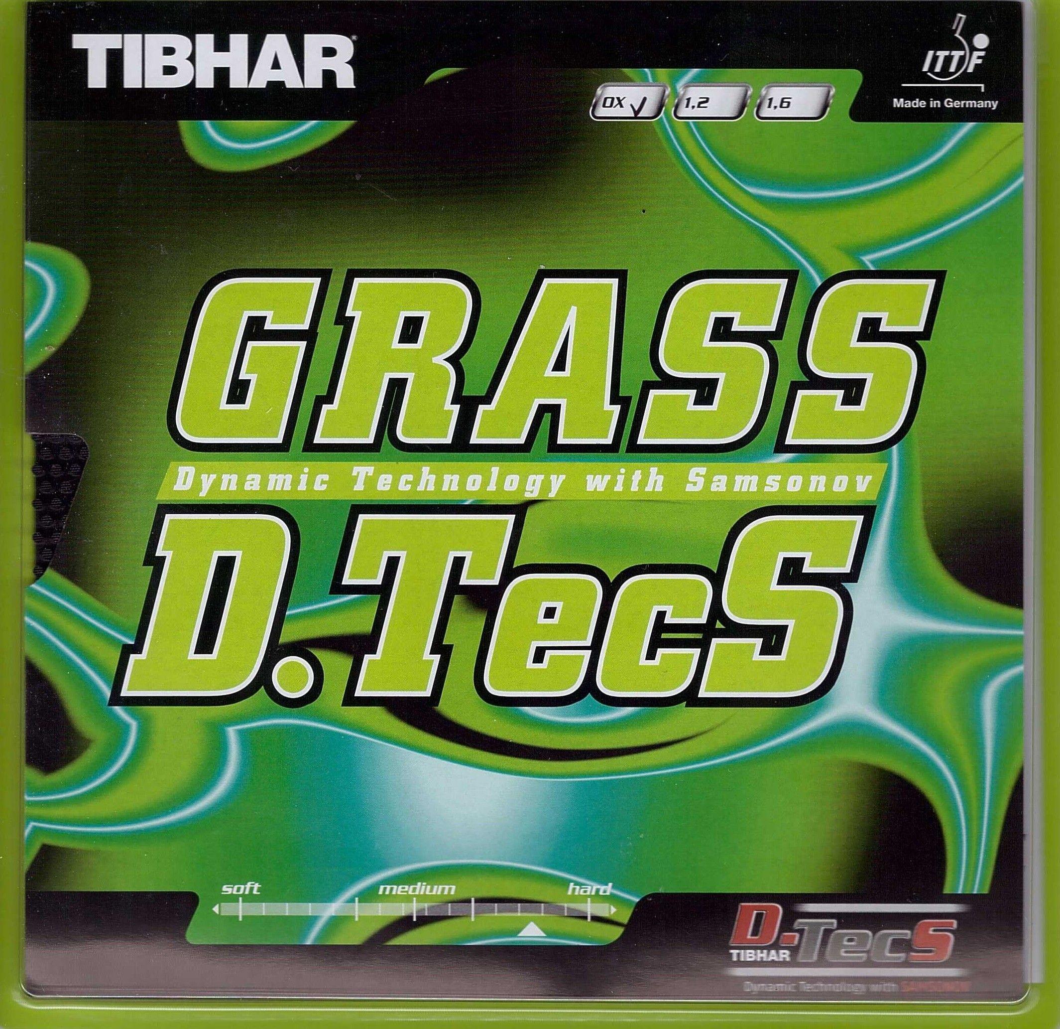 Накладка для ракетки Tibhar Grass D.TecS 1.6 red