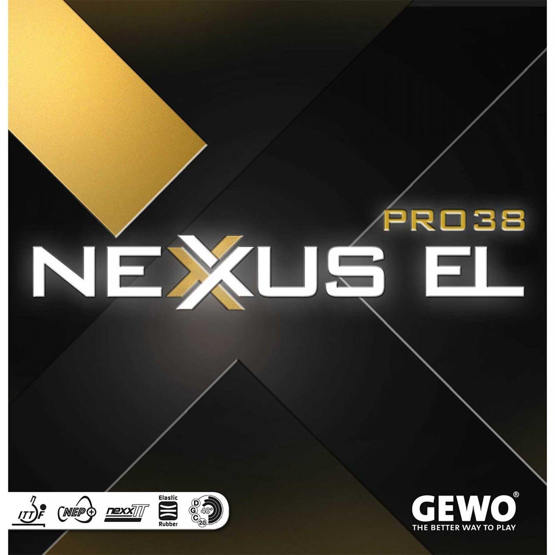 Накладка для ракетки Gewo Nexxus EL Pro 38 max red