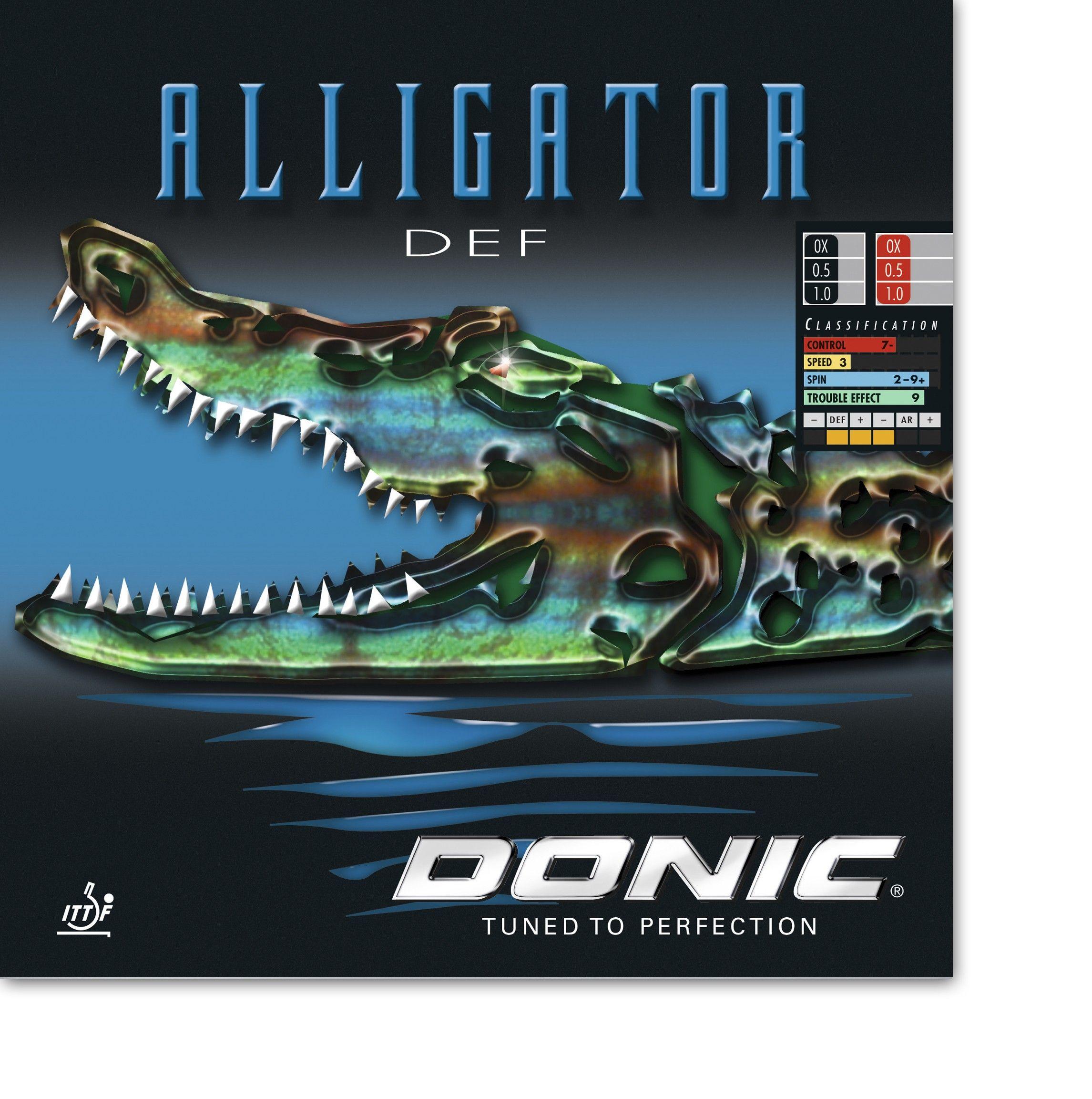 Накладка для ракетки Donic Alligator Def 0.5 black