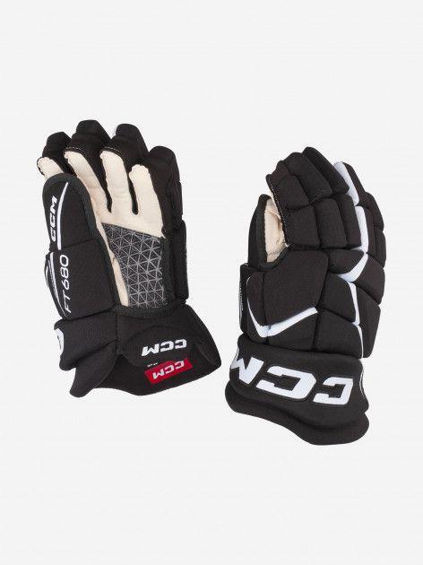 Перчатки хоккейные CCM JetSpeed FT680 SR 13 черный/белый