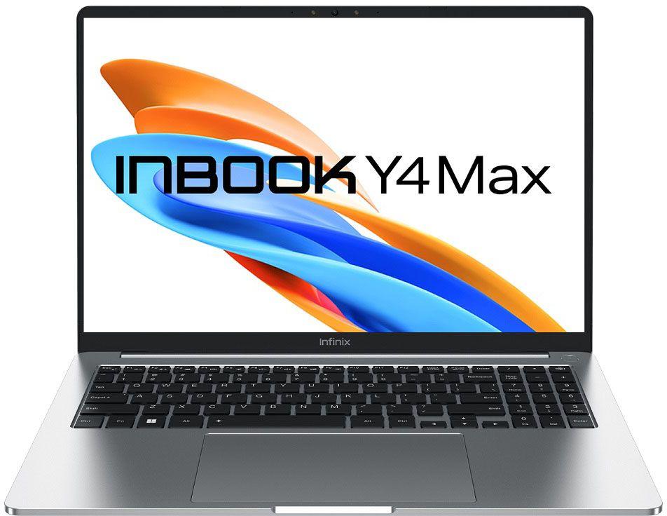 Infinix Inbook Y4 MAX YL613 Ноутбук 16", Intel Core i5-1334U, RAM 16 ГБ, SSD, Intel Iris Xe Graphics, Windows Home, (71008302607), серебристый, Русская раскладка