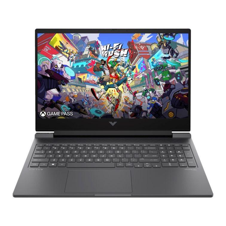 HP VICTUS 16-r1064ci Игровой ноутбук 16.1", Intel Core i5-14450HX, RAM 16 ГБ, SSD, NVIDIA GeForce RTX 3050 (6 Гб), Без системы, (A9DU8EA), темно-серый, Русская раскладка