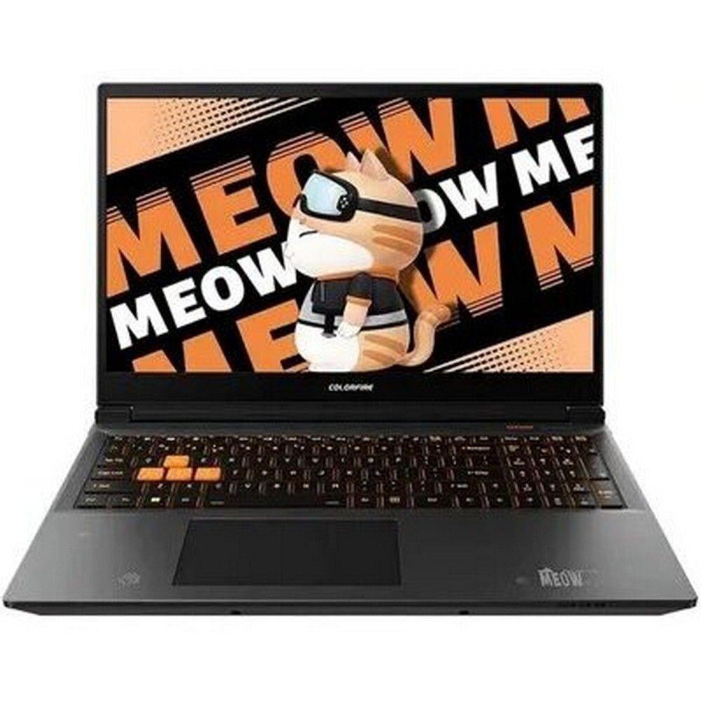 Colorful MEOW R15 24_10108749 Игровой ноутбук 15.6", AMD Ryzen 7 8845HS, RAM 16 ГБ, SSD 512 ГБ, NVIDIA GeForce RTX 4060 (8 Гб), Без системы, (A10305000025), оранжевый, Русская раскладка