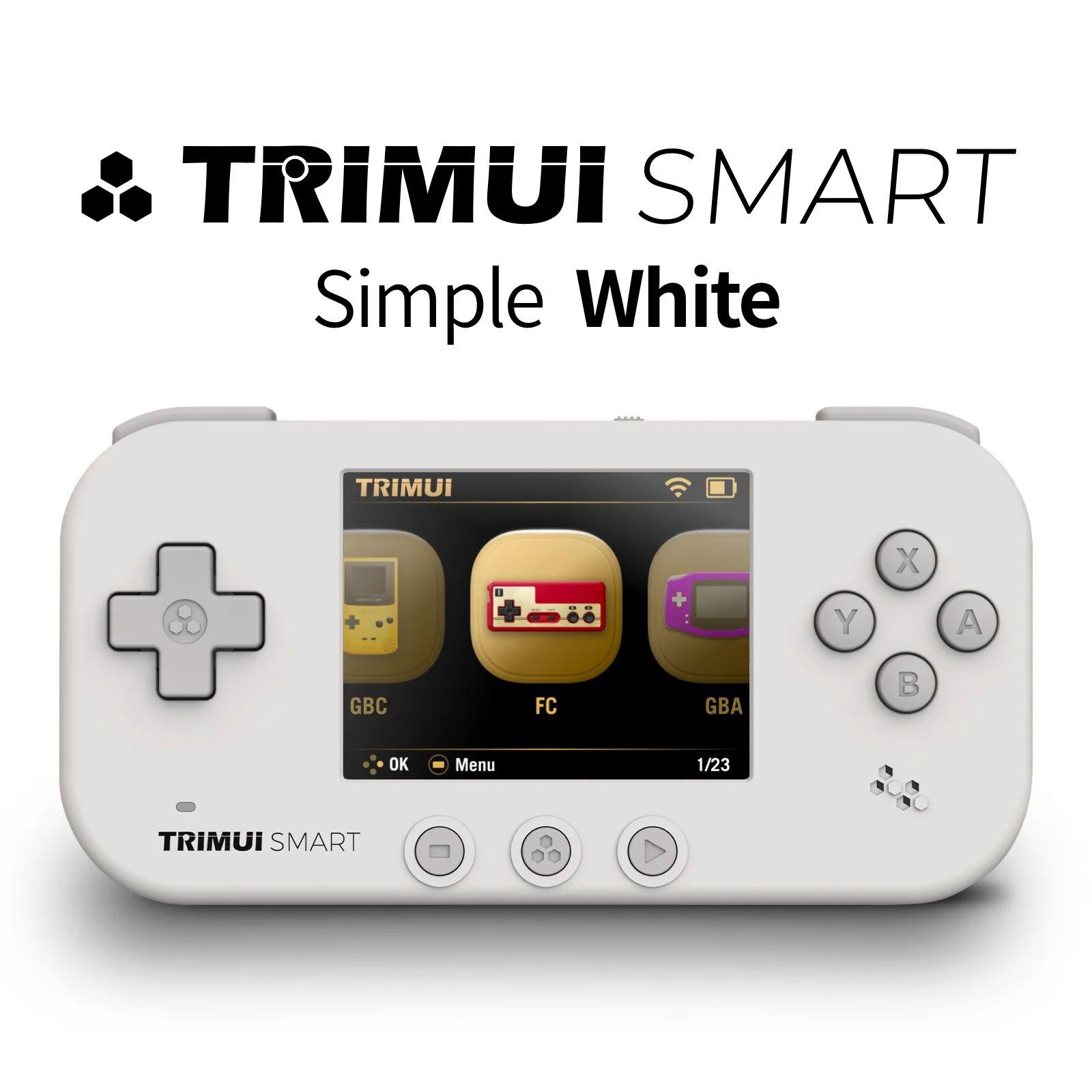 мини-портативная игровая консоль Wifi в стиле Ретро с TRIMUI Smart 2,4-дюймовым Ips-экраном с открытым исходным кодом и дополнительными играми 2,4 дюйма