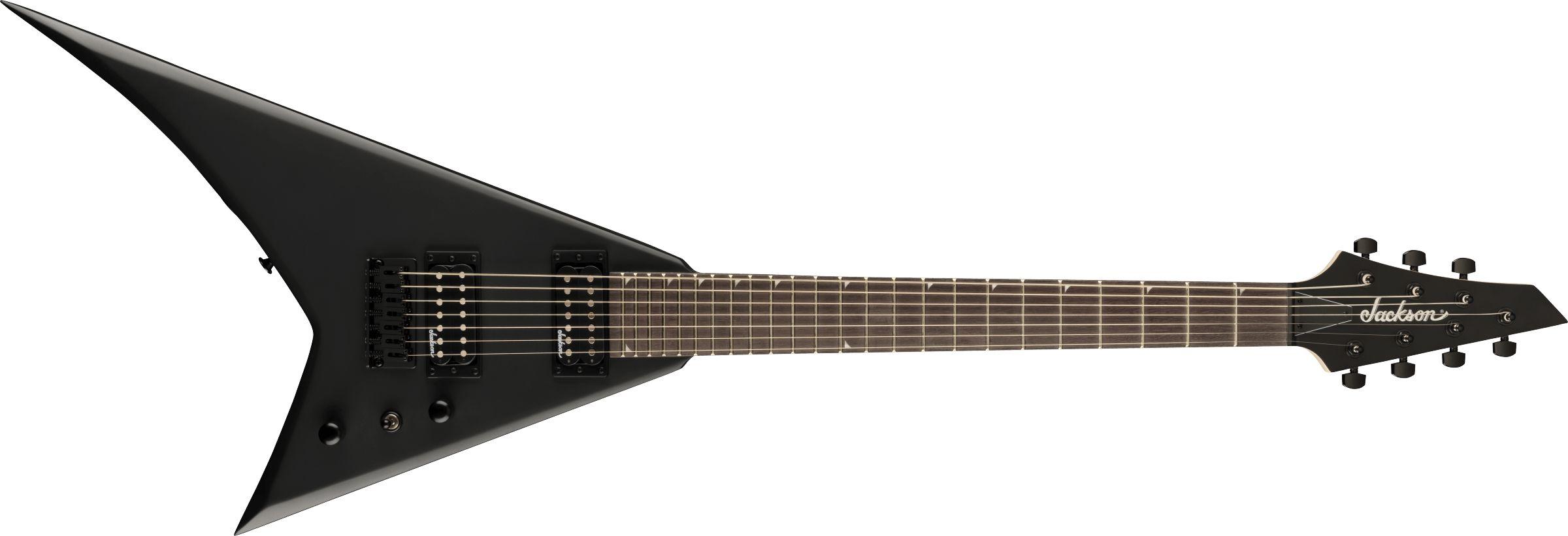 Jackson Электрогитара JS Series Rhoads JS22-7 RR HT, Satin Black 7-струнная, корпус Тополь