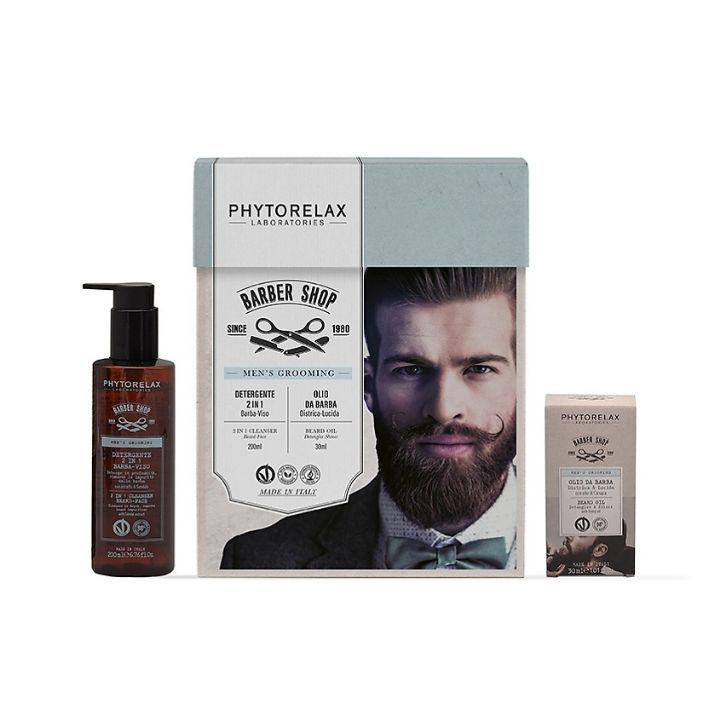 PHYTORELAX Подарочный набор мужской Barber Shop, 200 мл + 30 мл