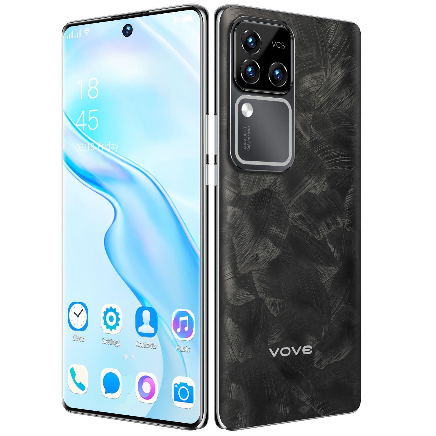 vove Смартфон смартфон s18pro 6+128GB android играть Global 6/128 ГБ, черный