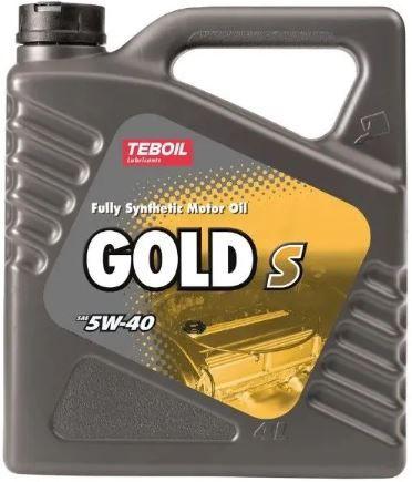 TEBOIL Gold S 5W-40 Масло моторное, Синтетическое, 4 л