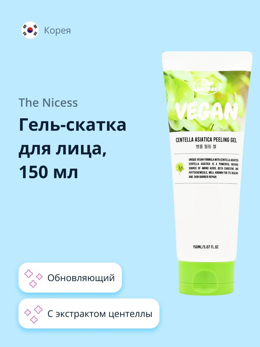 Гель-скатка для лица THE NICESS VEGAN с экстрактом центеллы азиатской (обновляющий) 150 мл