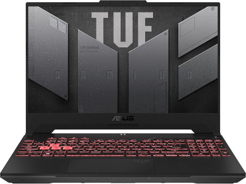 ASUS TUF Gaming A15 FA507NU-LP141 noOS grey (90NR0EB5-M00FN0) Игровой ноутбук 15.6", AMD Ryzen 5 7535HS, RAM 16 ГБ, SSD 512 ГБ, NVIDIA GeForce RTX 4050 для ноутбуков (6 Гб), Без системы, (TUF Gaming A15 FA507NU-LP141 noOS grey (90NR0EB5-M00FN0)), темно-серый