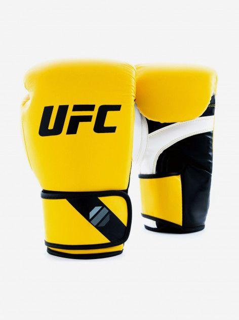 Перчатки UFC тренировочные для спаринга 16 унций - YL 14 oz Желтый