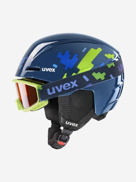 Шлем детский Uvex Viti Set 46-50 синий