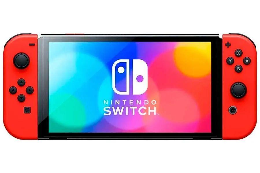 Игровая приставка Nintendo Switch OLED 256 ГБ Mario Red Edition