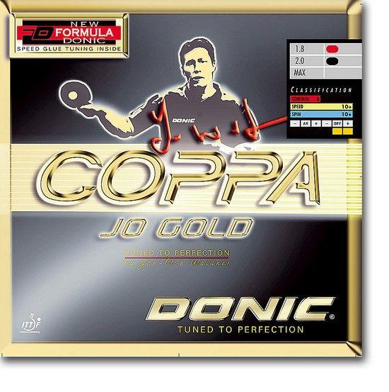 Накладка для ракетки Donic Coppa JO Gold max red