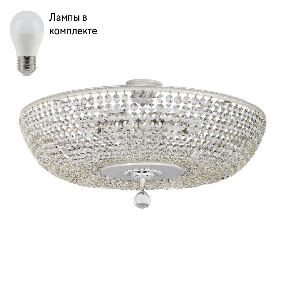 Люстра потолочная с Led лампочками в комплекте Arti Lampadari Nobile E 1.3.60.2.100 WG+Lamps