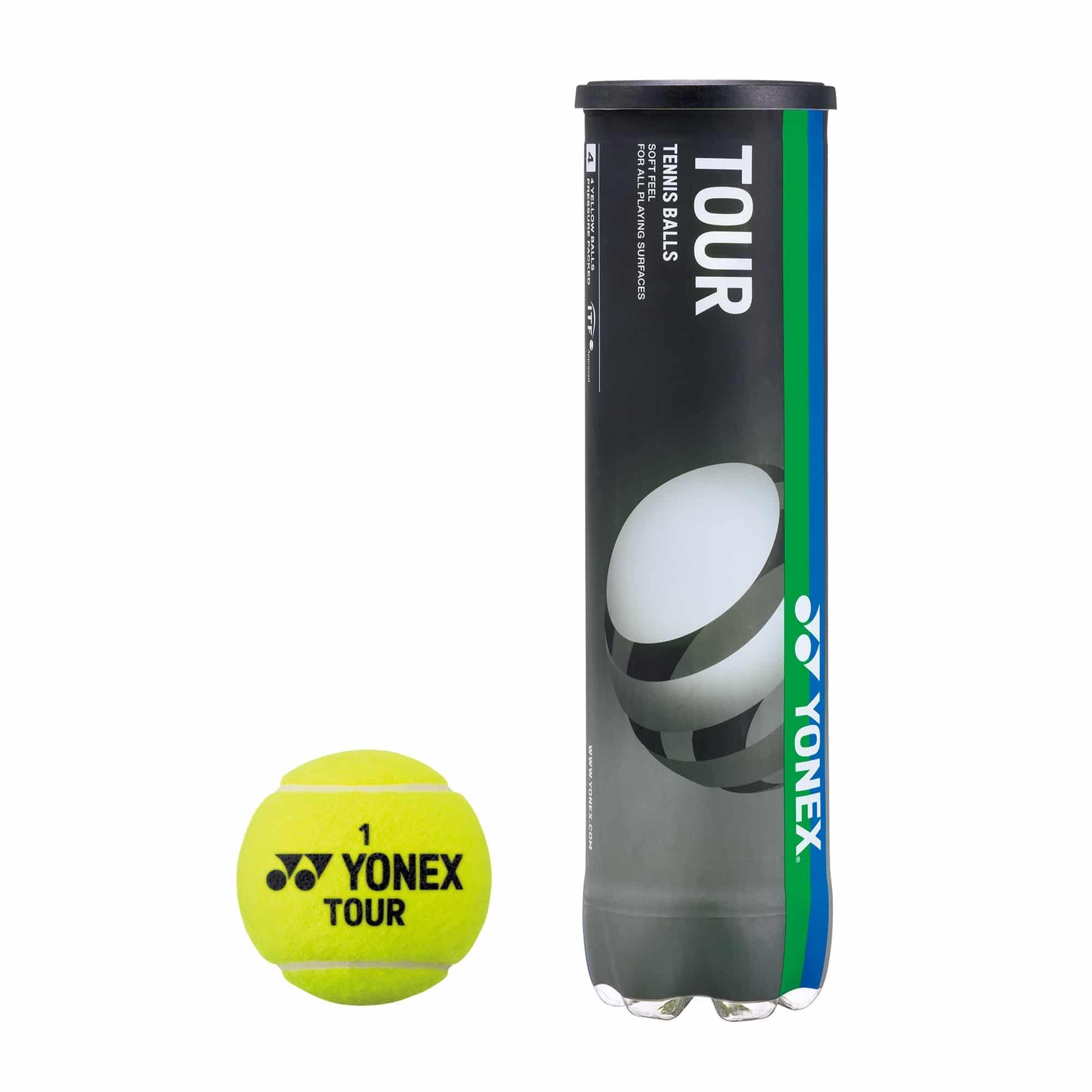 Yonex Мяч теннисный, 4 шт