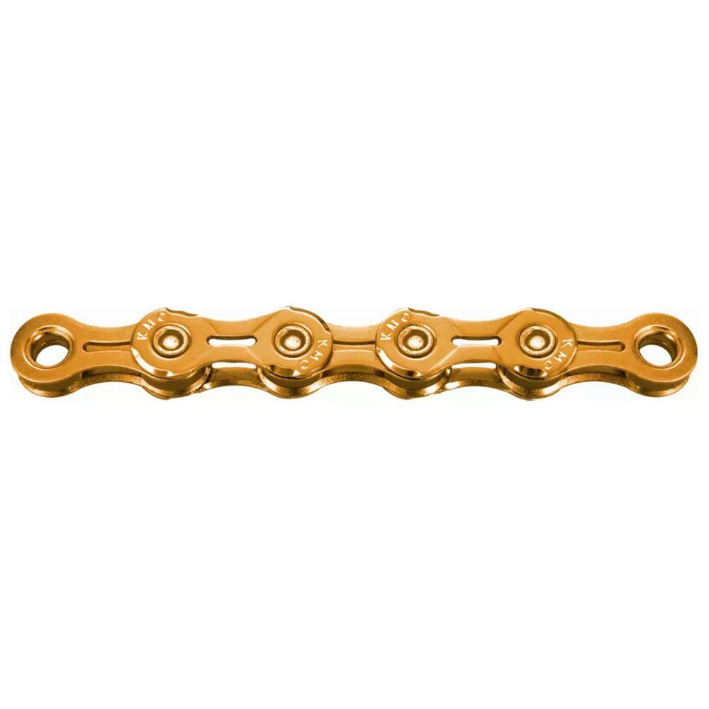 KMC цепь X11EL - speed 11, Links 118 (1/2" X 11/128", ti-n-gold)