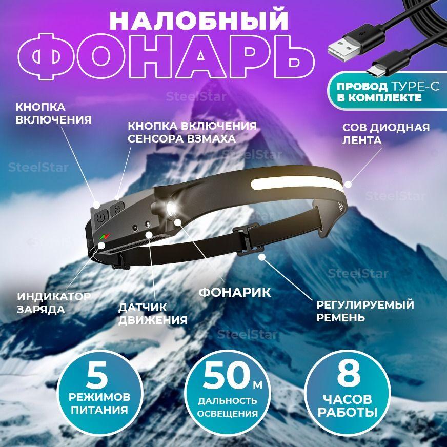 SteelStar Налобный фонарь