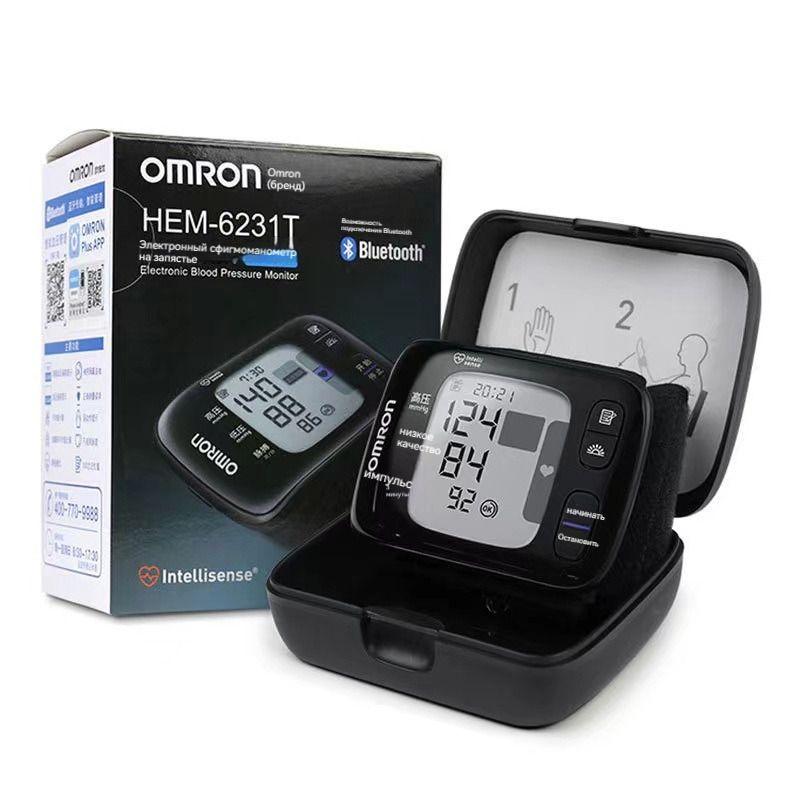 Omron RS7 Intelli IT HEM-6231T-E,наручный сфигмоманометр, совместимый с OMRON connect-QUNHEZAI