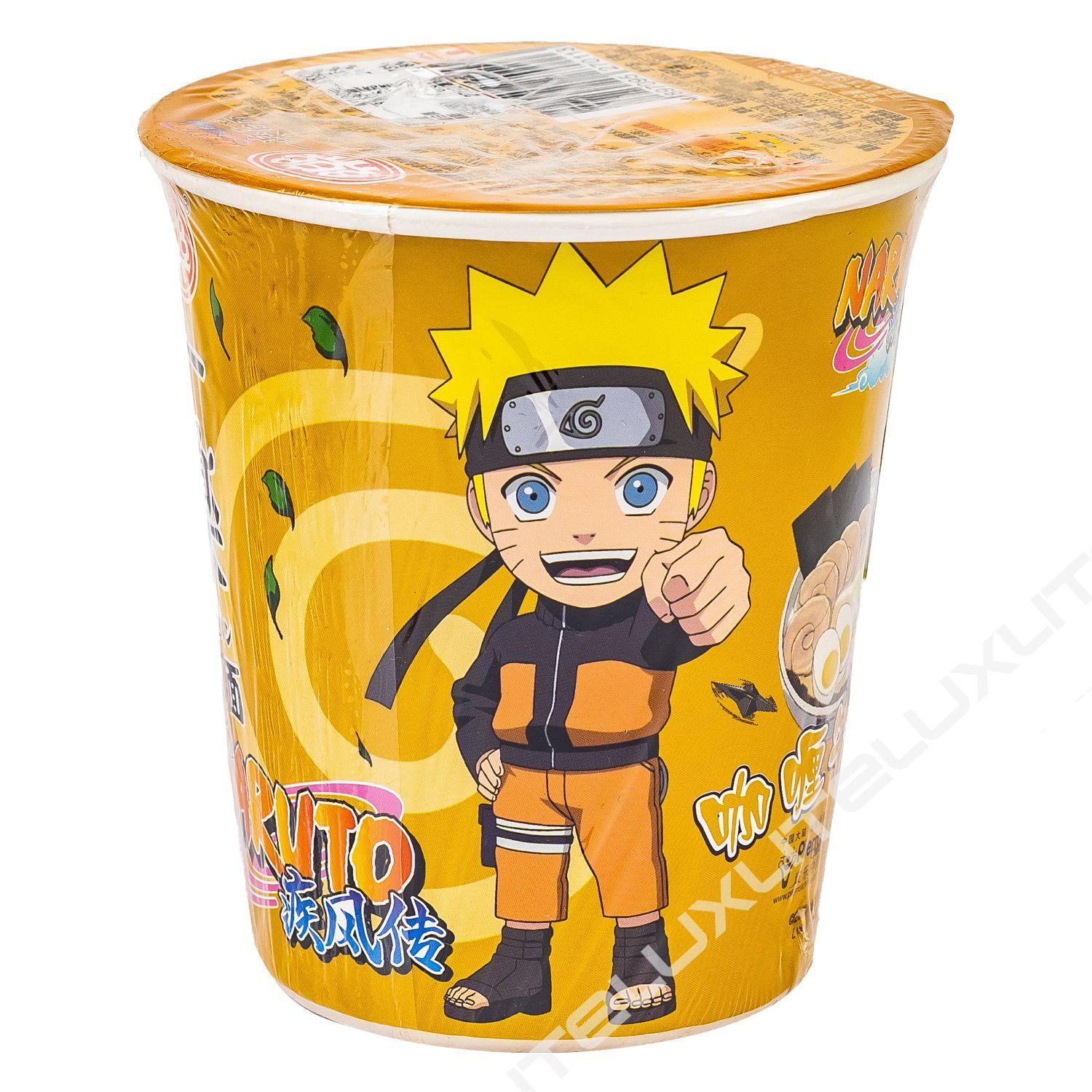 Лапша Naruto со вкусом говядины и карри в стакане