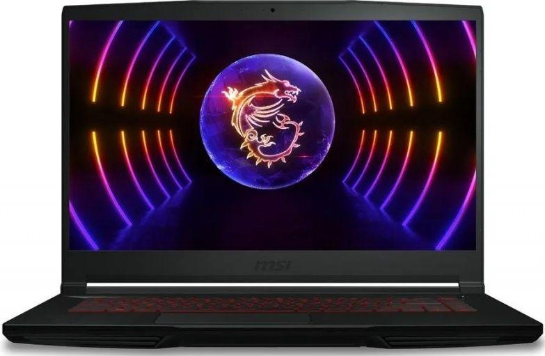 MSI GF63 Thin 12UCX-1037XRU Игровой ноутбук 15.6", Intel Core i5-12450H, RAM 16 ГБ, SSD 256 ГБ, NVIDIA GeForce RTX 2050 (4 Гб), Без системы, черный, Русская раскладка