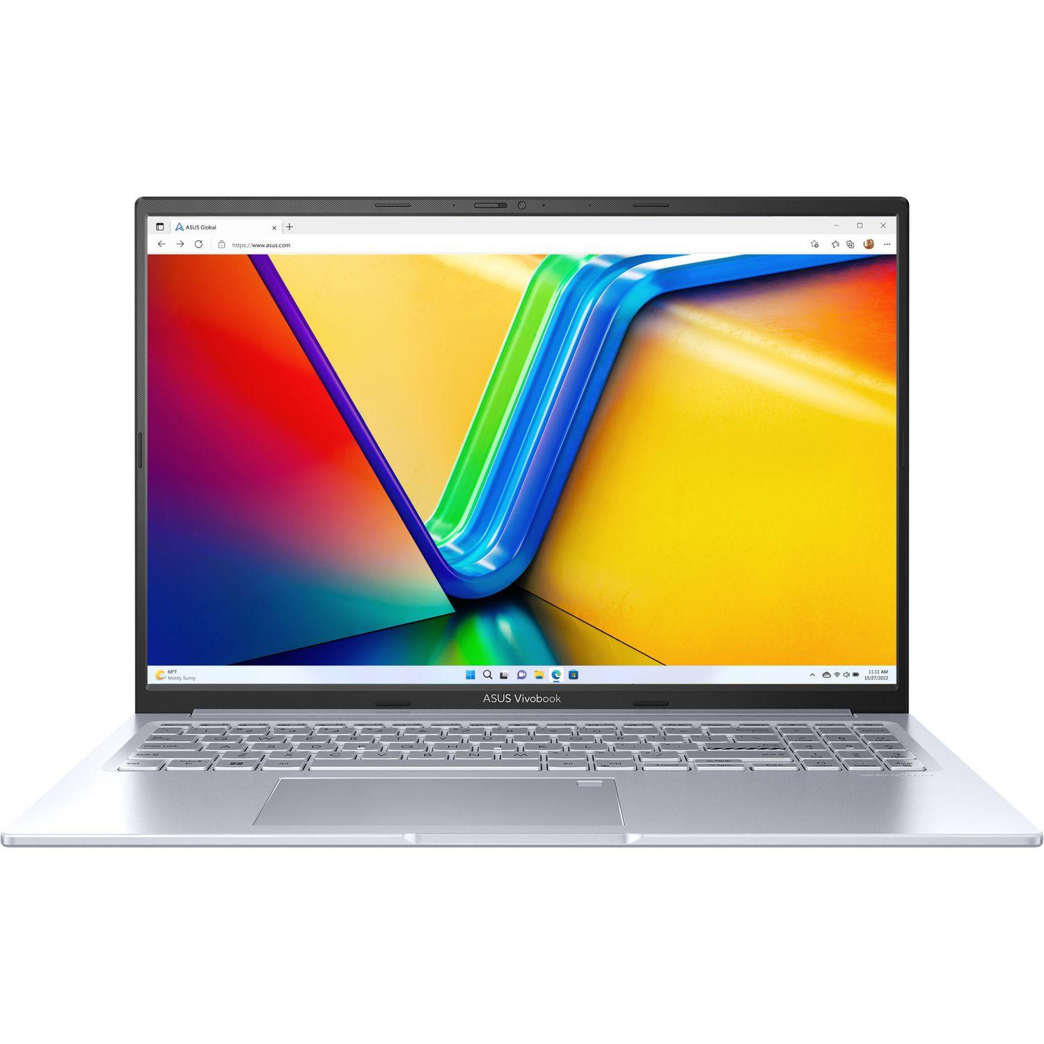 ASUS VivoBook 16X K3604VA-MB231 Ноутбук 16", Intel Core i5-1335U, RAM 16 ГБ, SSD 512 ГБ, Intel Iris Xe Graphics, Без системы, (90NB1072-M009J0), серебристый, Русская раскладка