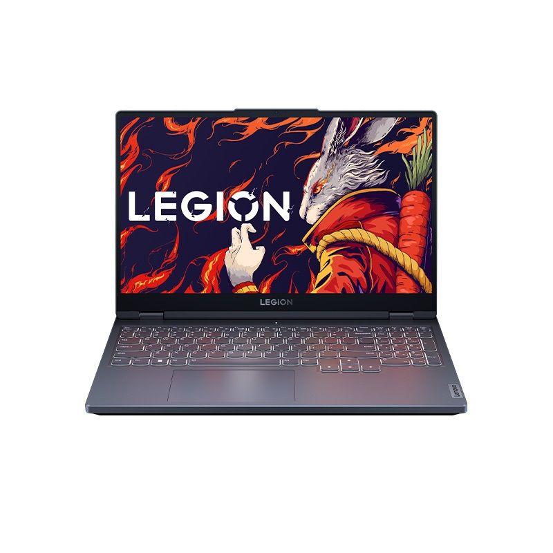 Lenovo Legion 5 (R7000) Игровой ноутбук 15.6", AMD Ryzen 7 7840H, RAM 16 ГБ, SSD 512 ГБ, NVIDIA GeForce RTX 4060 для ноутбуков (8 Гб), Windows Home, черный, темно-серый, Русская раскладка