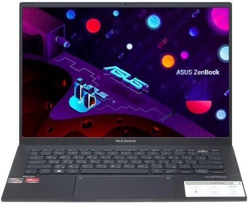 ASUS ZenBook 14 UM3402YA-KP602  [90NB0W95-M01100] Игровой ноутбук 14", AMD Ryzen 7 7730U, RAM 16 ГБ, SSD, AMD Radeon Graphics, Без системы, черный, Русская раскладка